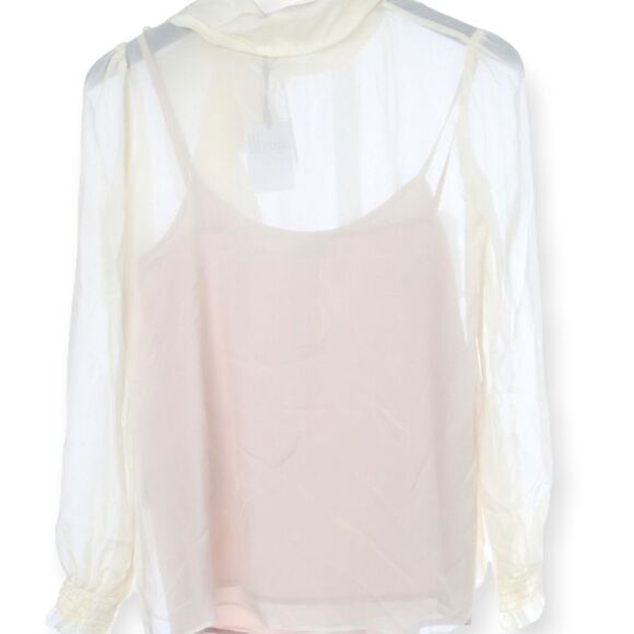 RED VALENTINO Silk Blouse  - Picture 7 of 14